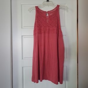 Loft crochet tank top